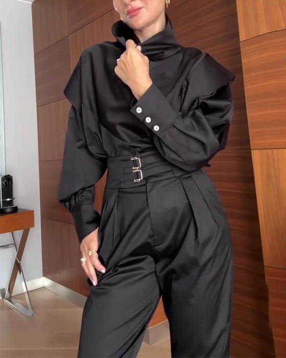 High-Neck Elegant And Stylish Top