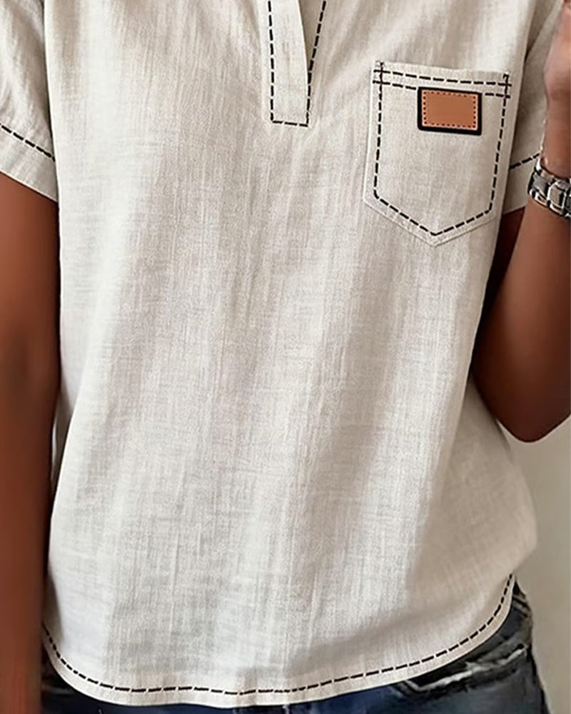 Fashion Casual Versatile T-Shirt