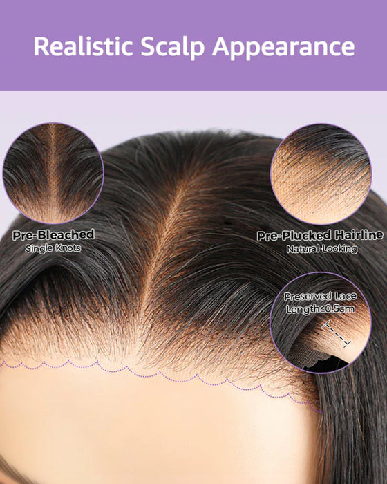 Silky Straight Easy Wear Go Glueless Wigs Pre