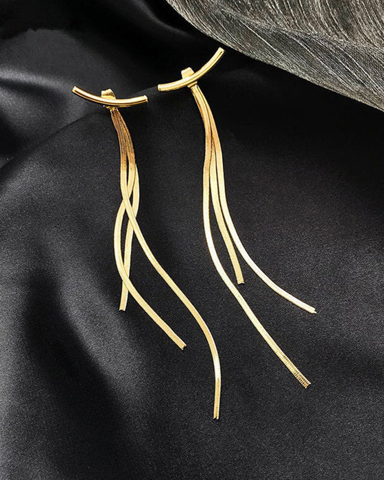 Tassel Thread Earrings