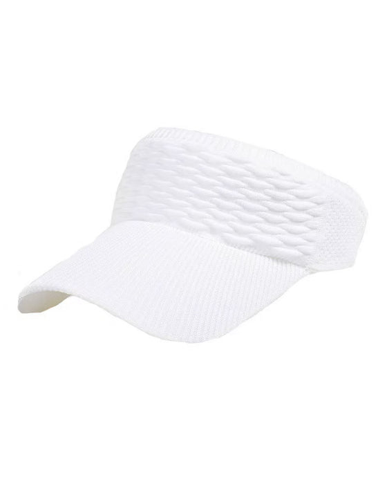 Women's High Ponytail Sun Visor Hats