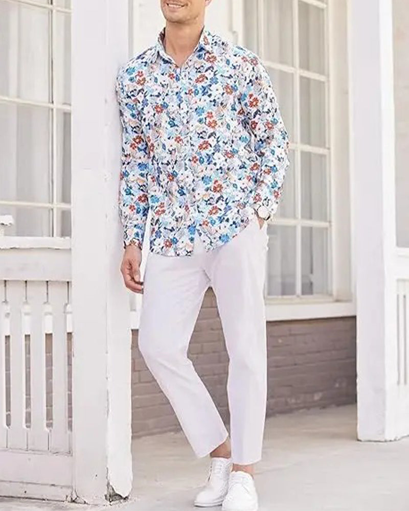 Men's Casual Cropped Pants