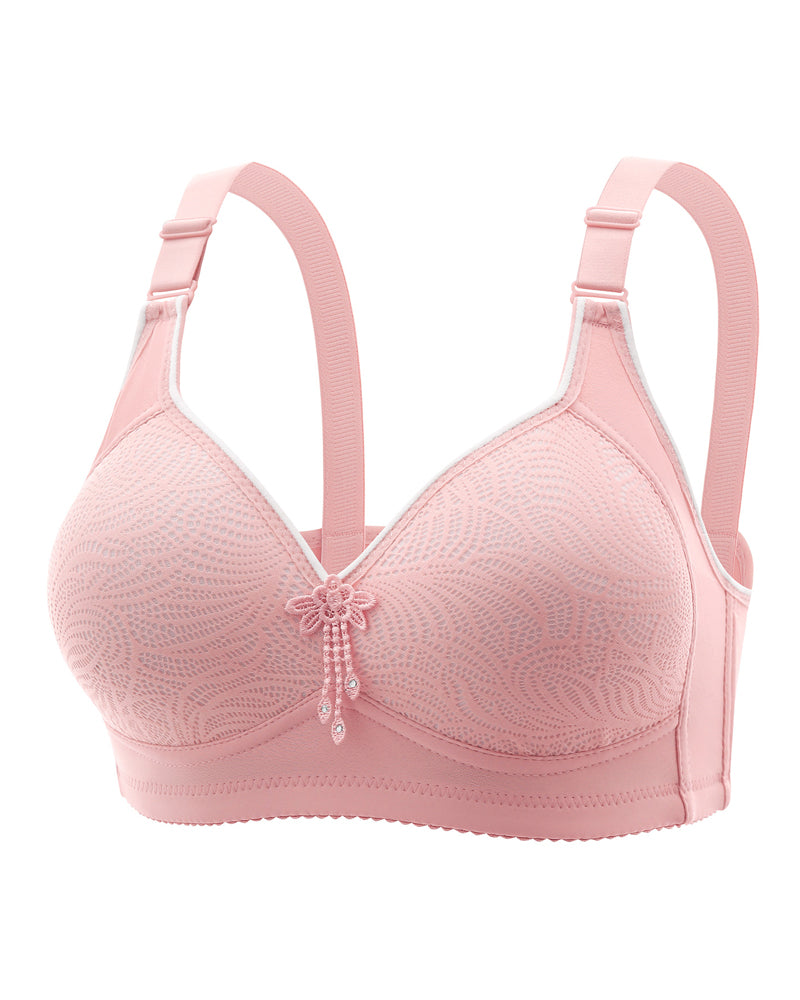 Sexy Floral Wire-Free Bra