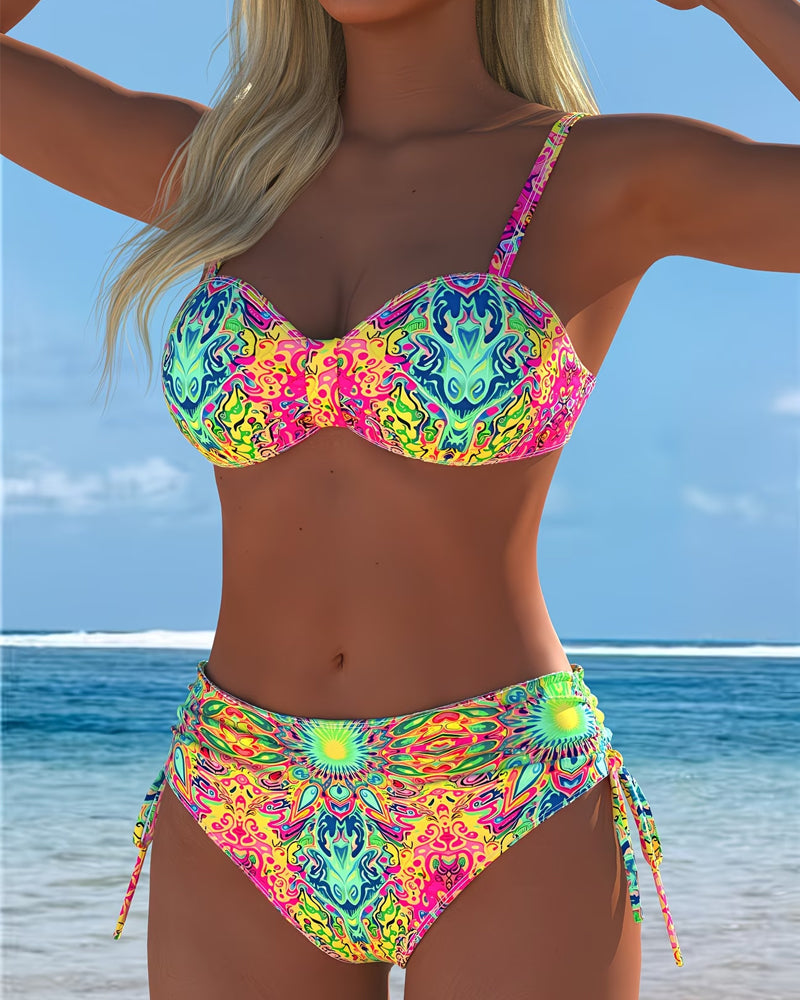 Fashion Sexy Printed Bikini