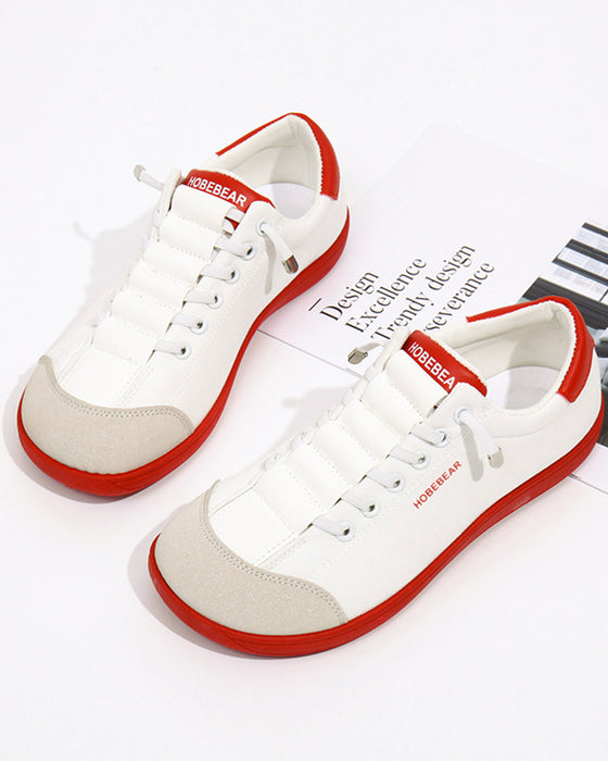Women's Wide Toe Casual Sneakers