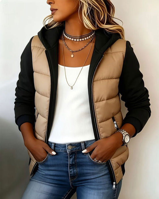 Hooded Fleece Warm Coat