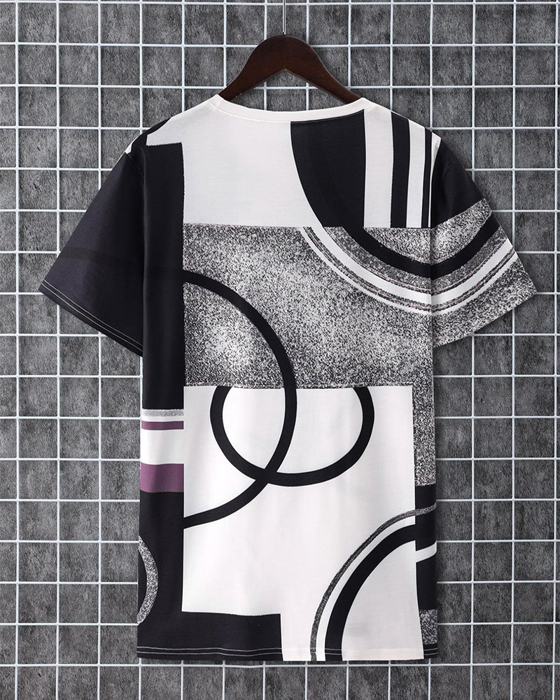 Men's Casual Round Neck T-Shirt