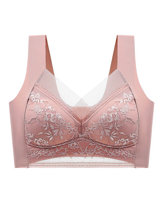 👙 Super comfortable and soft women's lace bra without steel ring