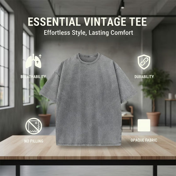 Men's Vintage Loose T-Shirt
