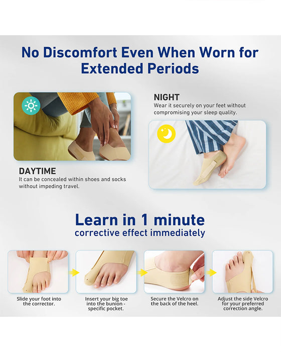 Adjustable BunionSupport Corrector