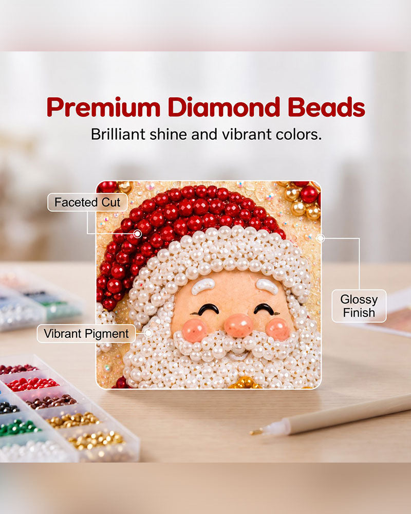 DIY Five-Pointed Star Diamond Painting Christmas Tree Topper
