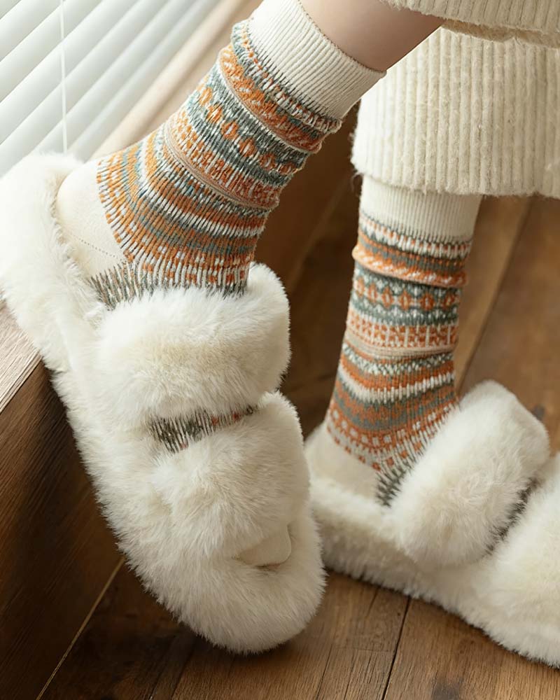 Retro Fashion Ethnic Style Socks