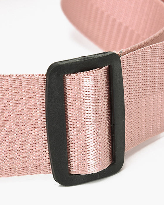 Simple solid color front shoulder bag