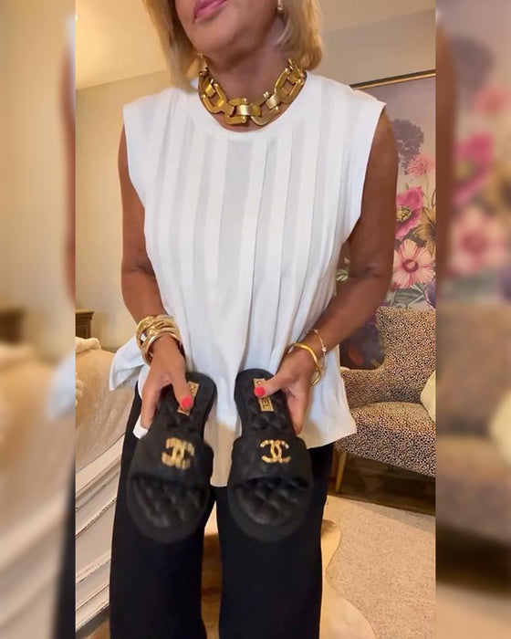 Elegant Ruched Versatile Camisole