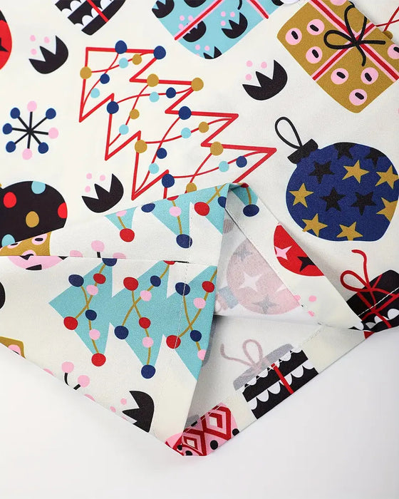 Printed casual home two-piece set