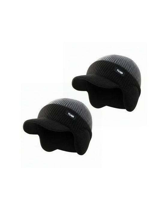 Winter Windproof Thermal Cap with Visor