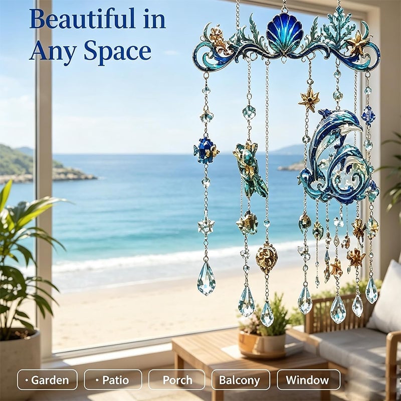 2D Ocean-Themed Wind Chime