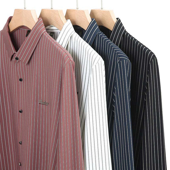 👔Men's Classic Long-Sleeved Striped Shirt