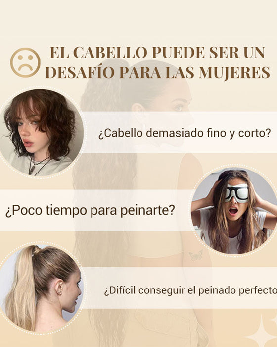 Long Voluminous And Curly Hair Extension