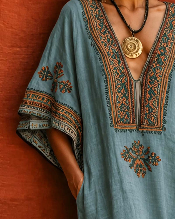 Bohemian Loose Casual Dress