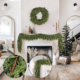 Artificial Plant Christmas Rattan