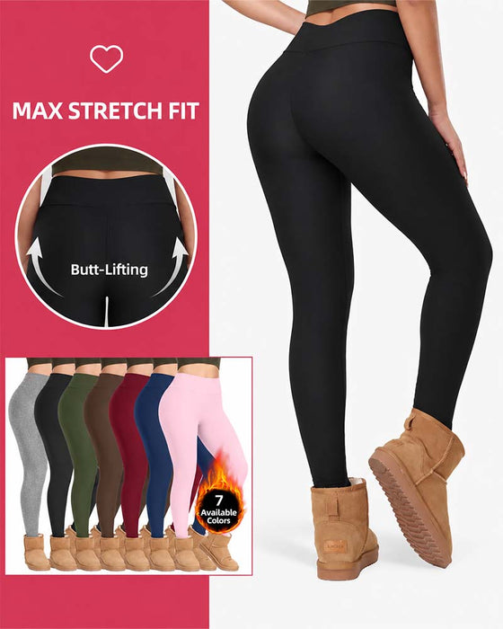 Winter Thick High Waist Warm Leggings Yoga Pants