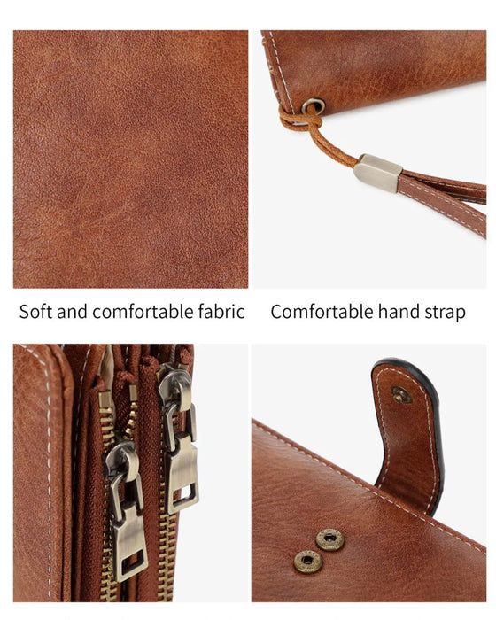 Women Zipper Long Wallet Trendy Exquisite Gift Wallet