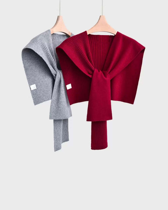 Casual Versatile Solid Color Shawl Scarf For Women