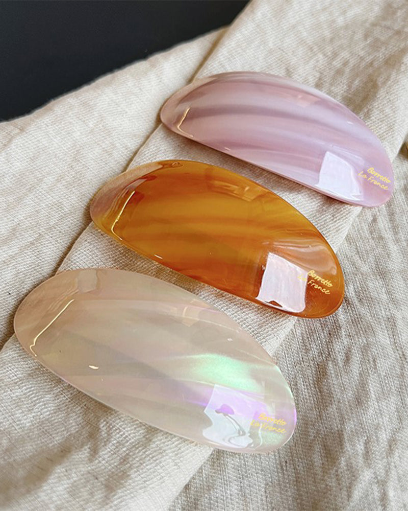 One-word Pone Tail Hairpin Advanced Sense Bangs Clip Half Tie Hair Spring Clip Side Clip Hair Accessories