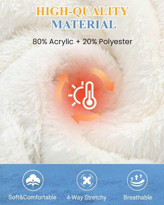 Wind-Resistant Outdoor Hat And Scarf For Women