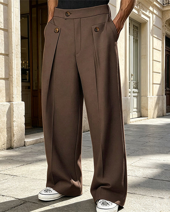 ⏰Men's Straight Leg Wrinkle Resistant Pants 👖