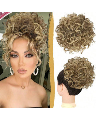 Drawstring Elastic Wave Wig