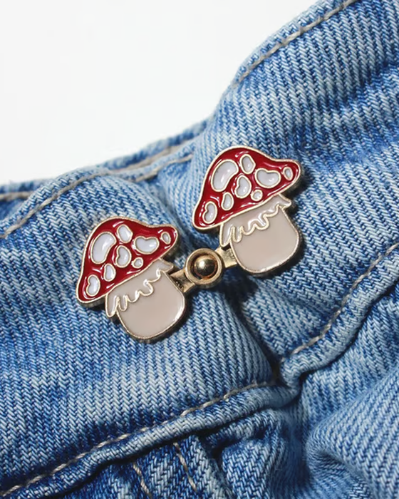 Cute Waist-Hugging Cartoon Buttons