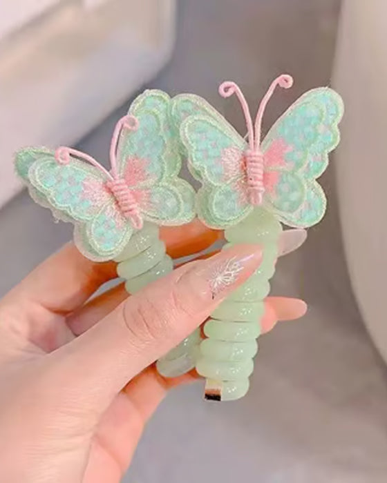 Butterfly Telephone Wire Hair Bands