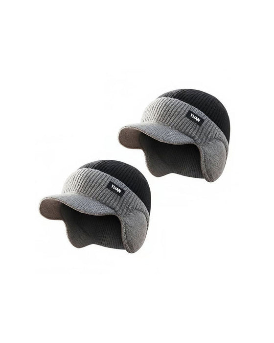 Winter Windproof Thermal Cap with Visor