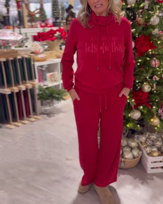 Casual Sportswear Two-Piece Set