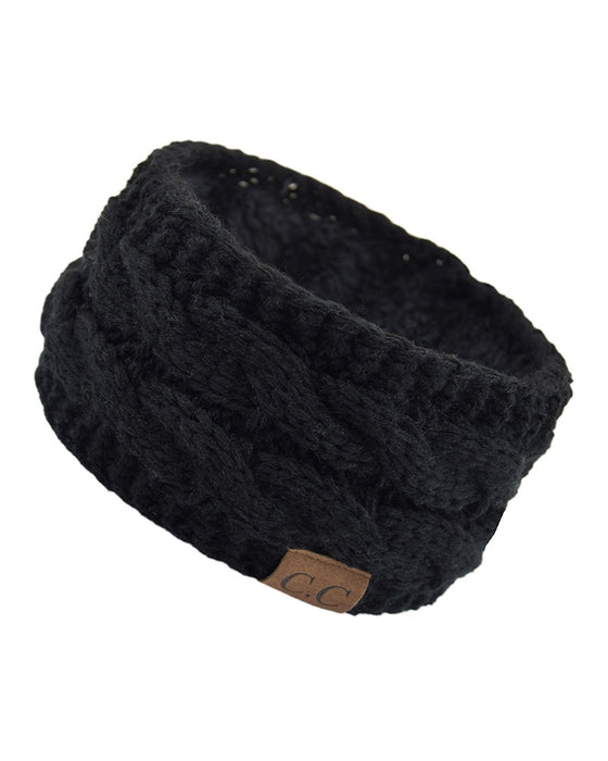 Fleece Knit Headband for Autumn and Winter