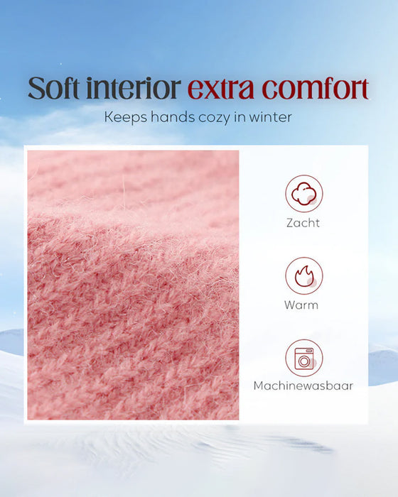 Warm Thermal Knit Touchscreen Gloves