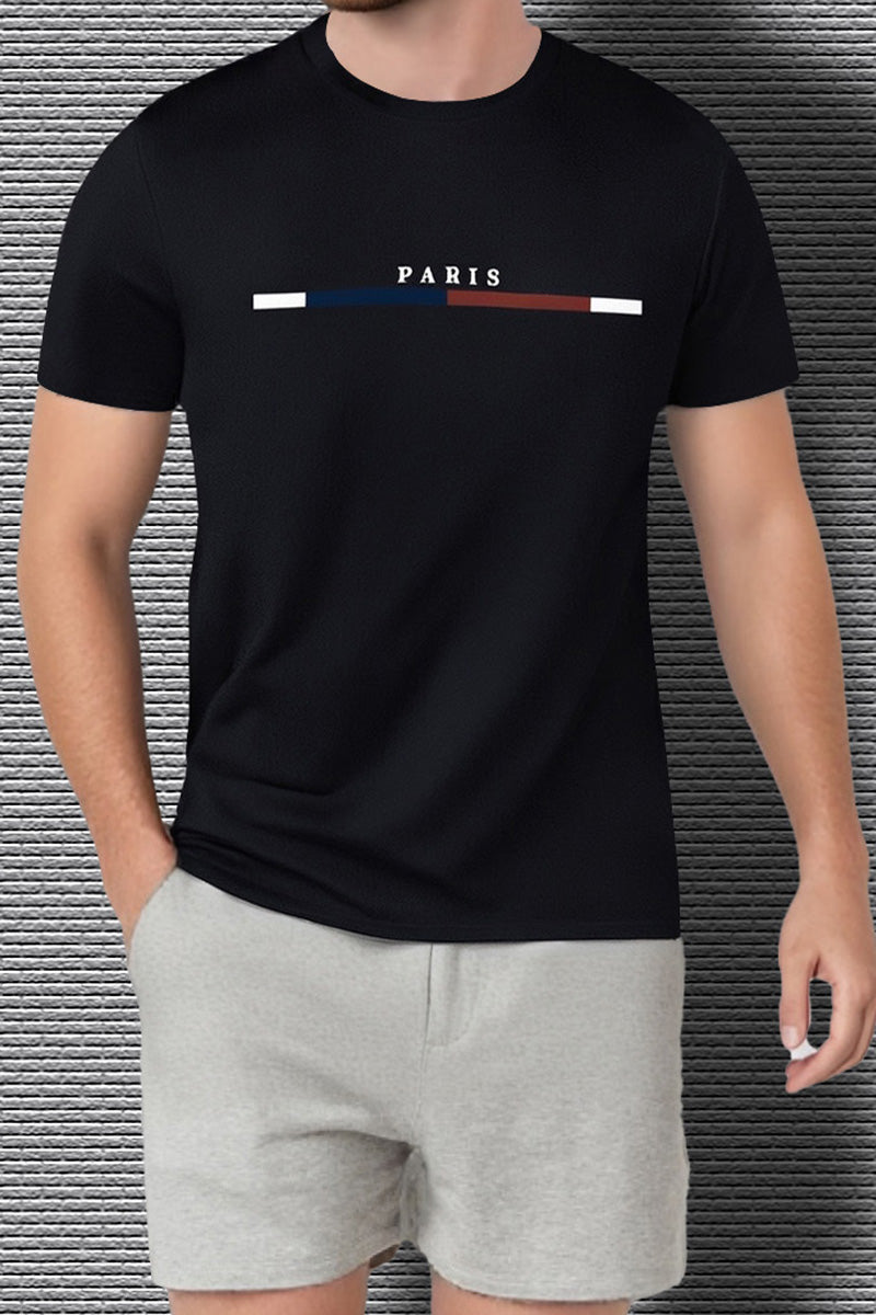 Quick Dry Crew Neck Short Sleeve T-Shirt