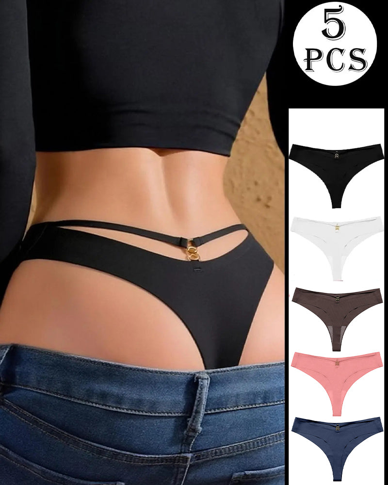 Women's Low Waist Underwear Set