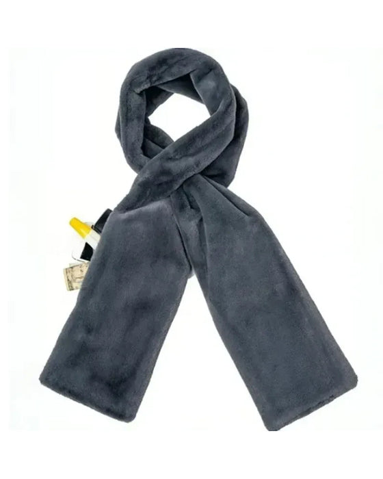 🎁Hidden Pocket Cozy Scarf – Warm, Soft And Secure Zipper🧣