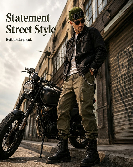 Detachable Goggle Pilot Baseball Cap Vintage Hat for Street Fashion & Daily Outfit