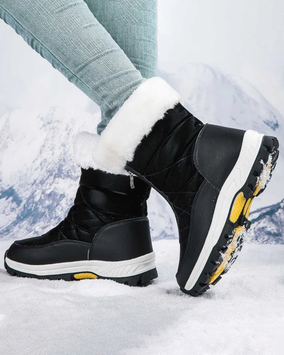 Women’s Non-Slip Warm Zipper Snow Boots