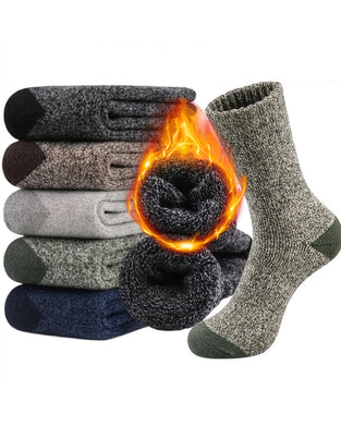 Pairs Thick Warm Winter Socks Soft Knit