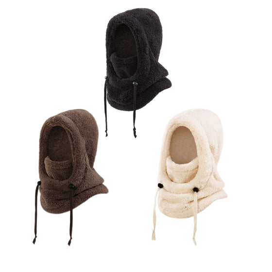 Kids 3-in-1 Fleece Winter Hood