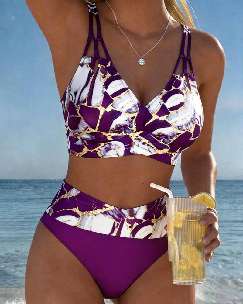 Strap Cut-Out Designer Bikini