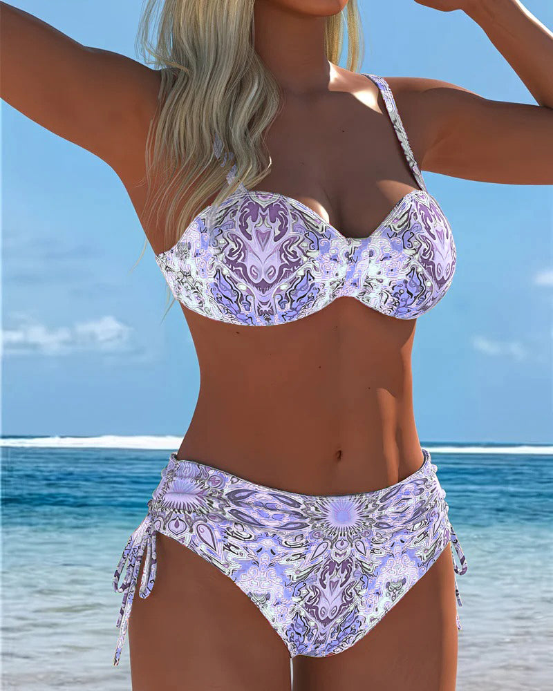 Fashion Sexy Printed Bikini