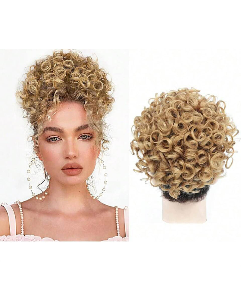 Drawstring Elastic Wave Wig