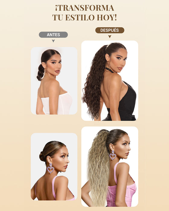 Long Voluminous And Curly Hair Extension