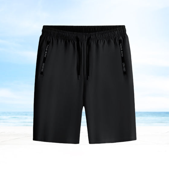 Unisex Ice Silk Quick Dry Stretch Shorts